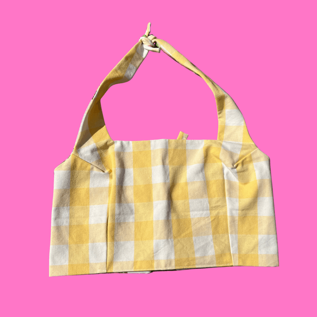Crop top reversible "Champêtre" - M