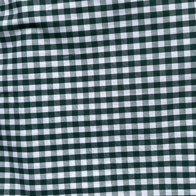 Vichy vert sapin