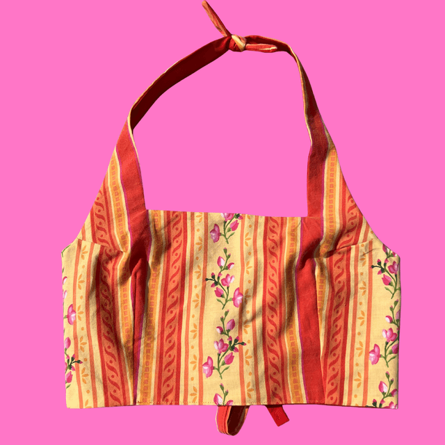 Crop top reversible "Provencia" - M
