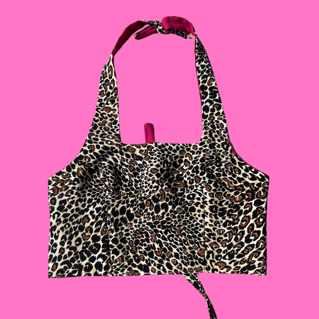 Crop top reversible "Pamela" - XS/S
