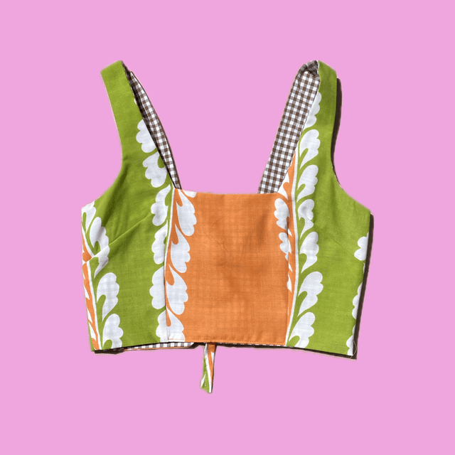 Crop top reversible "Teide" - XS/S