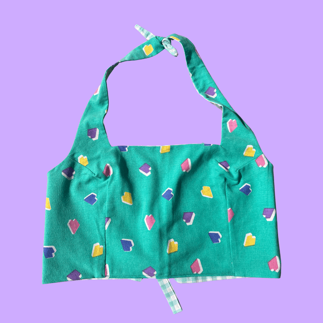 Crop top reversible "Style" - M
