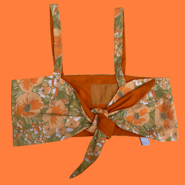 Crop top Papillon "Bonne mine" - M/L/XL