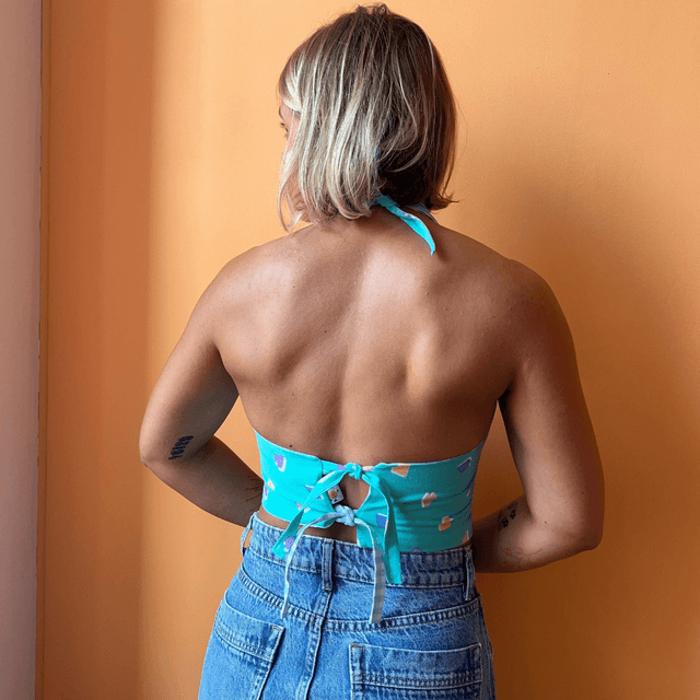 Crop top reversible "Style" - M