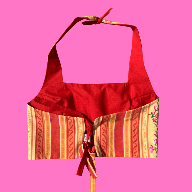 Crop top reversible "Provencia" - M