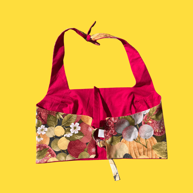 Crop top reversible "Nature morte" - M 