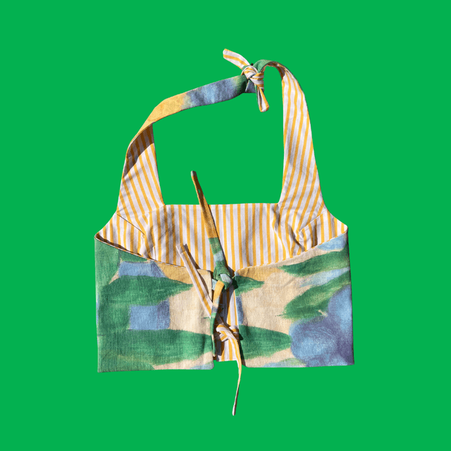 Crop top reversible "The Lakes" - XXL