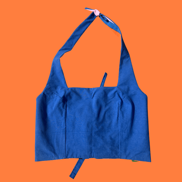Crop top reversible "BLUKEA" - L/XL