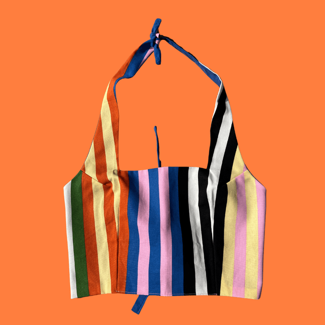 Crop top reversible "BLUKEA" - L/XL