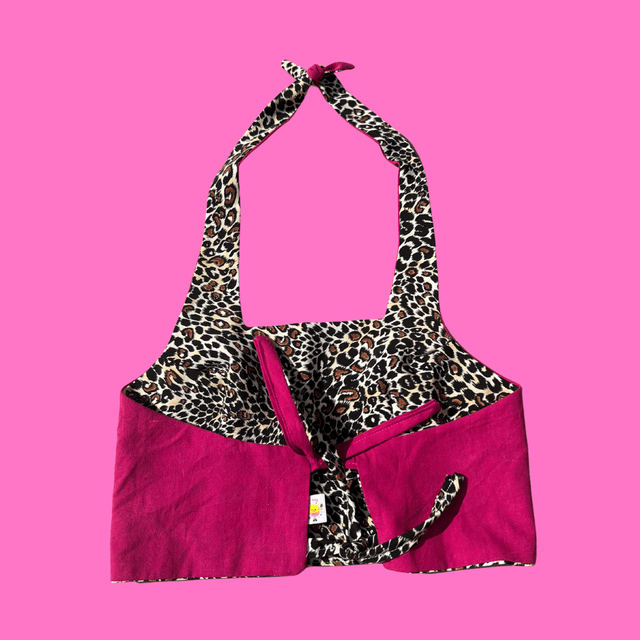 Crop top reversible "Pamela" - XS/S
