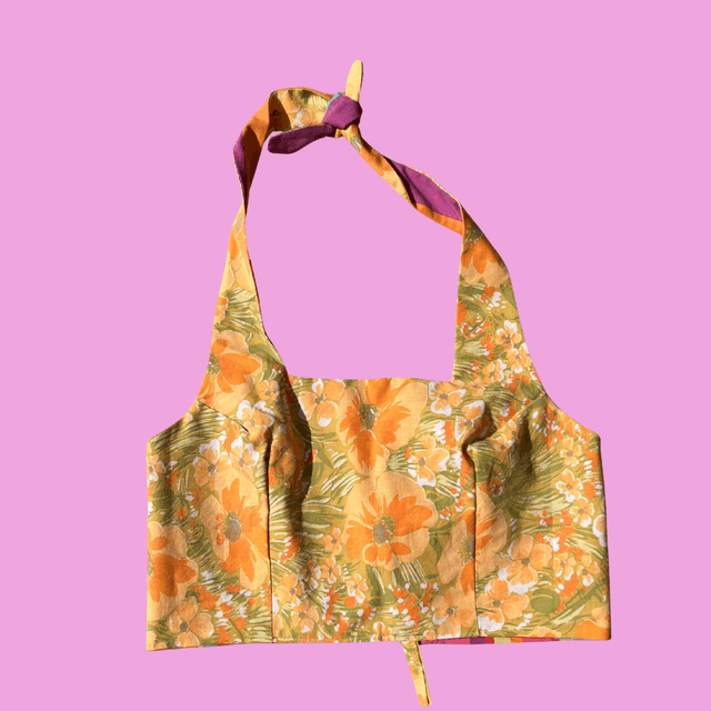 Crop top reversible "Joy" - XS/S
