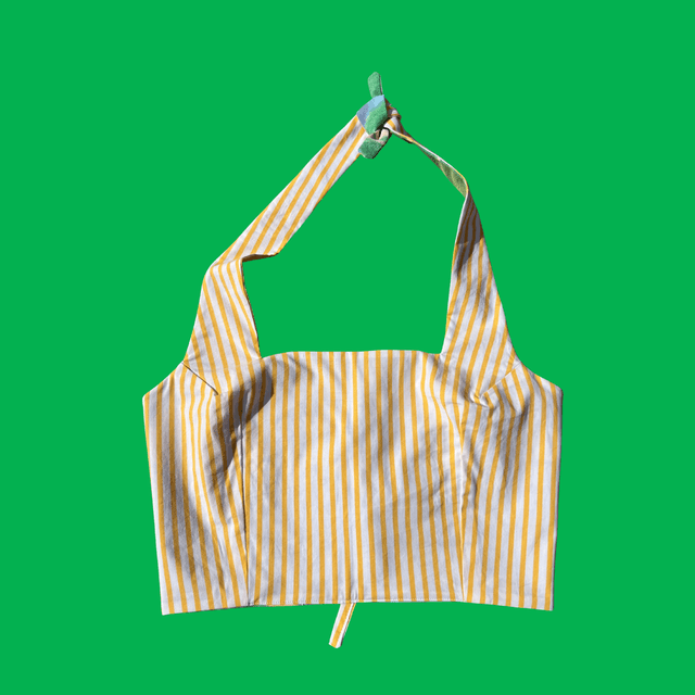 Crop top reversible "The Lakes" - XXL