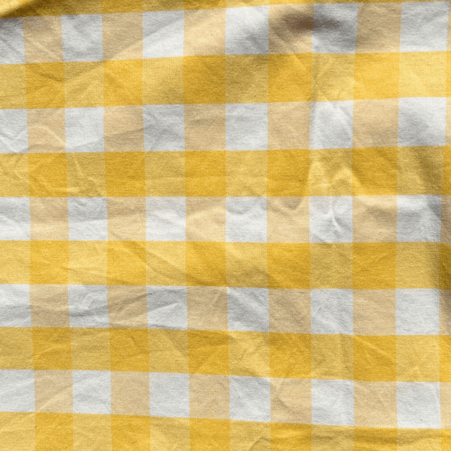 Multicolore/gros vichy jaune
