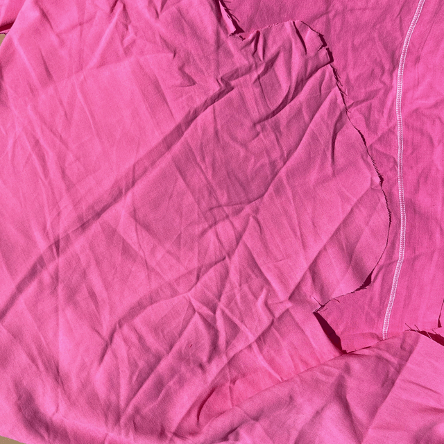 Vichy rose bonbon