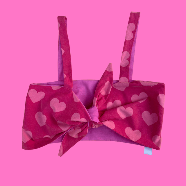 Crop top Papillon "In love" - M/L/XL