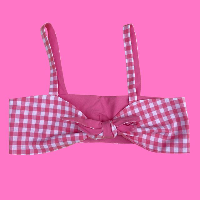 Crop top Papillon "Pinky" - XS/S