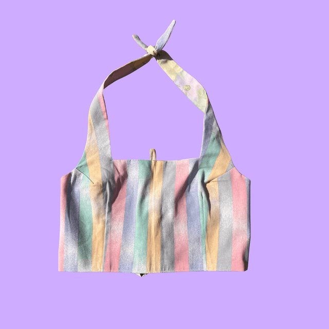 Crop top reversible "Câlin" - M