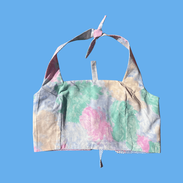 Crop top reversible &quot;Cerf Volant&quot; - M