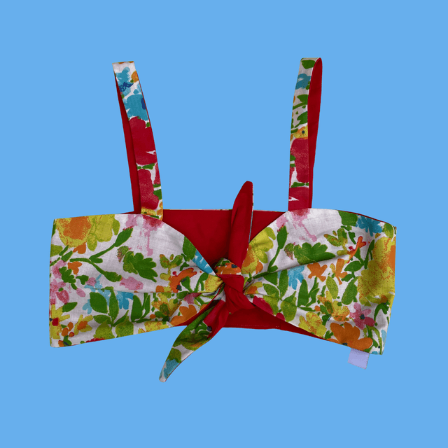 Crop top Papillon &quot;Flower&quot; - XS/S/M