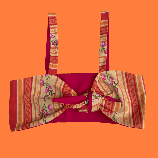 Crop top Papillon &quot;Provence&quot; - XS/S/M