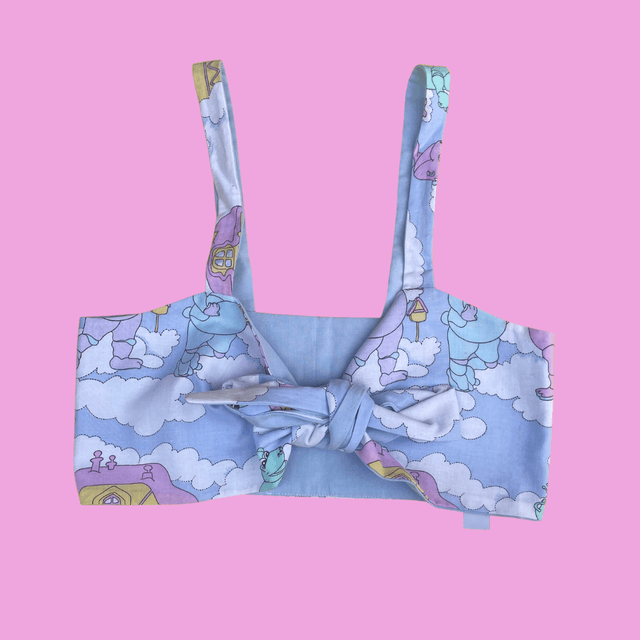 Crop top Papillon &quot;Nuage&quot; - XS/S/M
