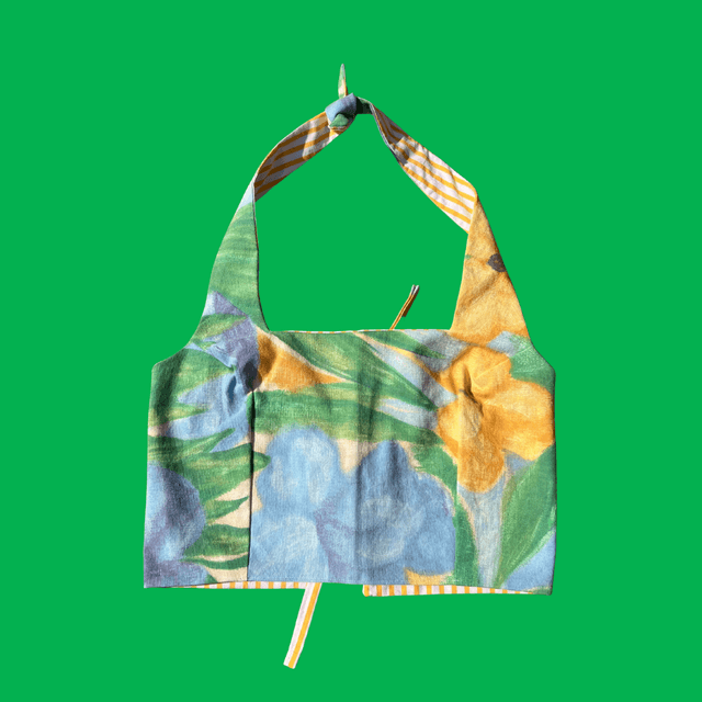 Crop top reversible &quot;The Lakes&quot; - XXL
