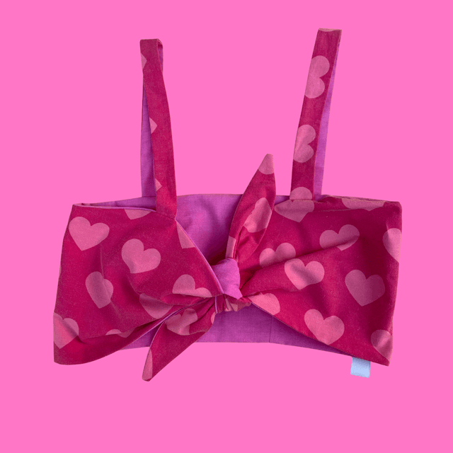 Crop top Papillon &quot;In love&quot; - M/L/XL