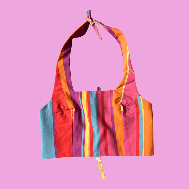 Crop top reversible &quot;Joy&quot; - XS/S